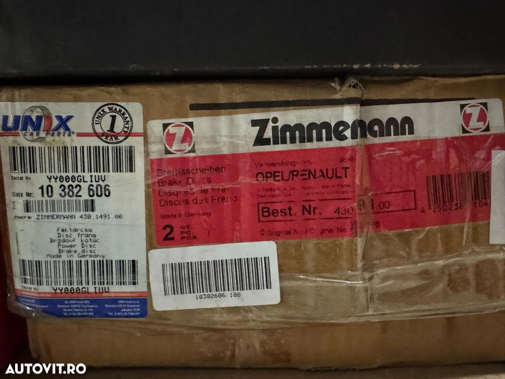 10382606 | Disc Frana | Opel Movano A - 1