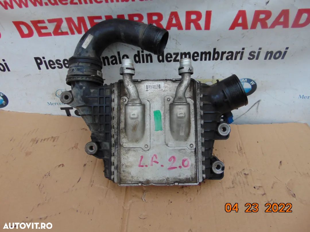 Radiator intercooler Land rover Discovery sport 2.0 discovery 5 range rover evoque velar jaguar e p - 1