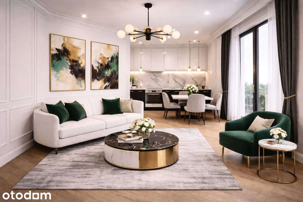 Apartament premium przy parku | taras 23 m²