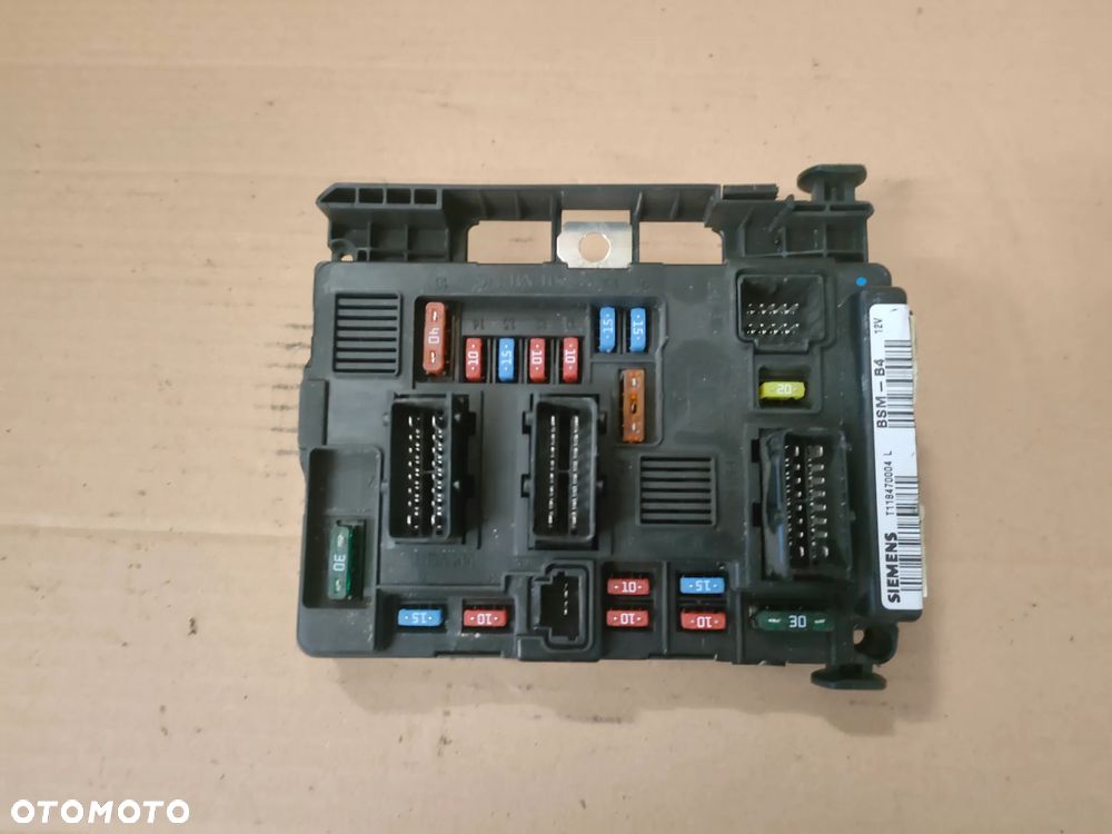 Citroen C3 I PLURIEL 02- Skrzynka Bezpieczników 9650618380 - 4