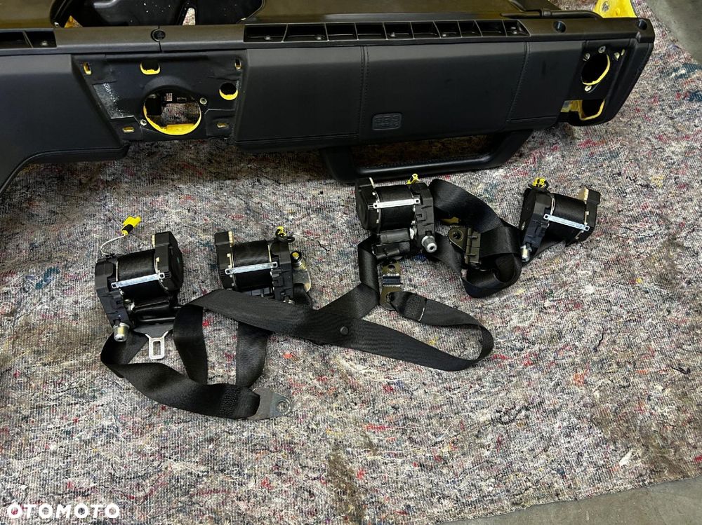 DESKA KOKPIT SKÓRA PASY PODUSZKI AIRBAG MERCEDES G63 AMG W463 LIFT LHD - 10