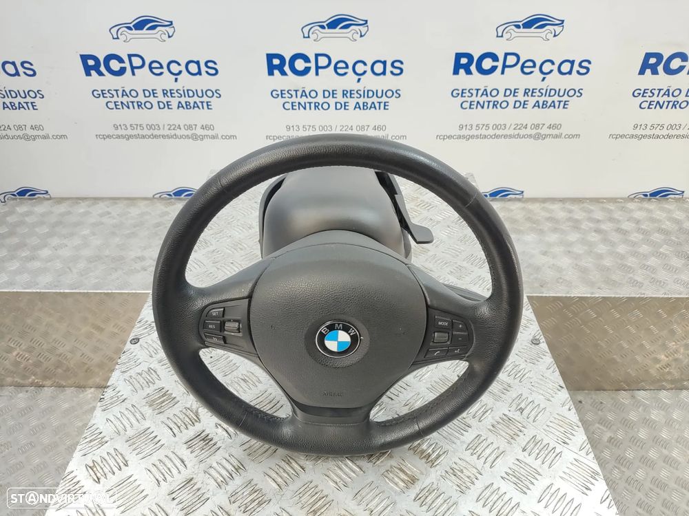 Volante Multifunções Comandos Original BMW Serie 1 2 3 4 Pele - 7
