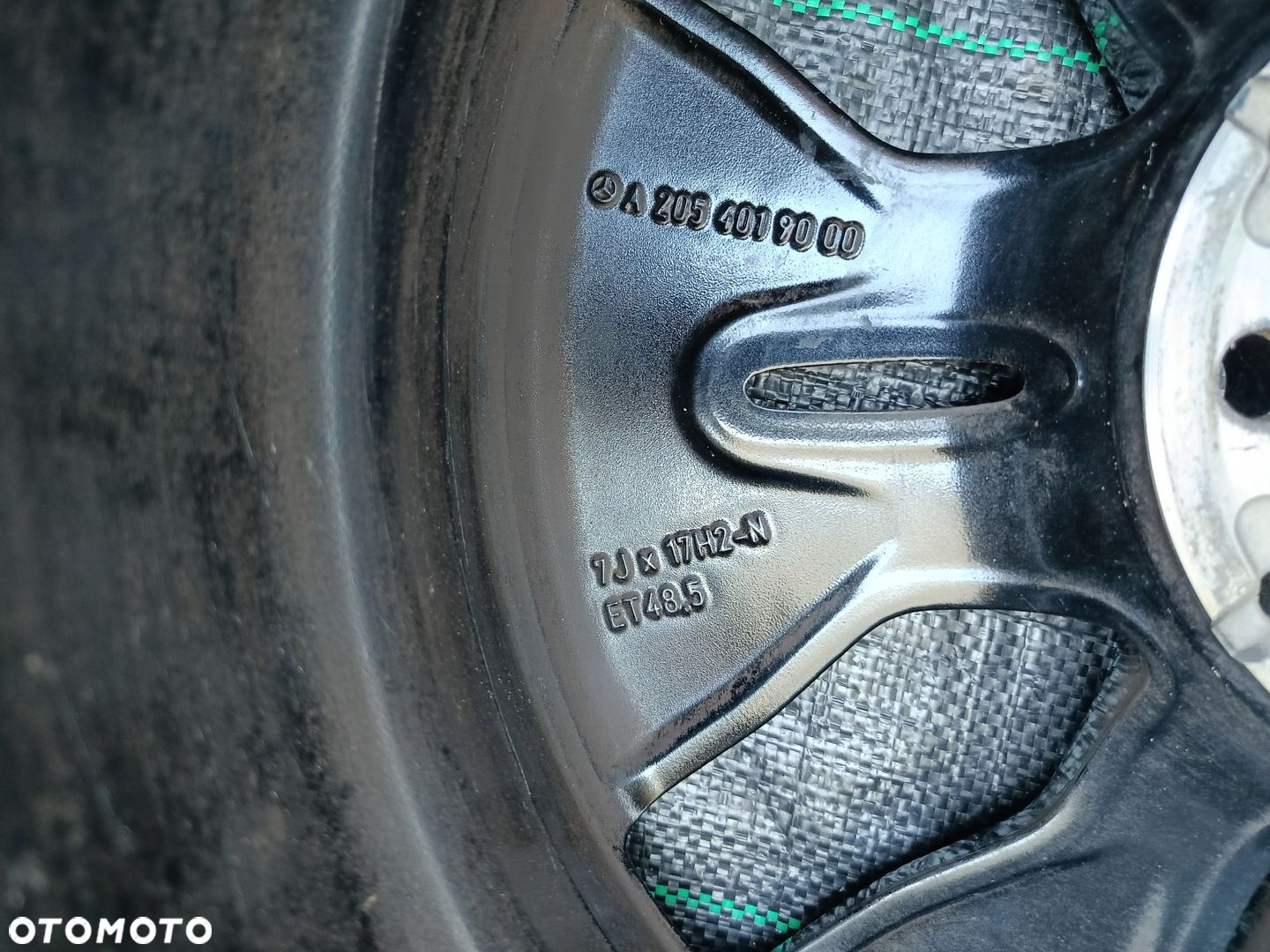 FELGA ALUMINIOWA MERCEDES C KLASA W205 7.0"x17" 5X112 ET48.5 A2054019000 - 14