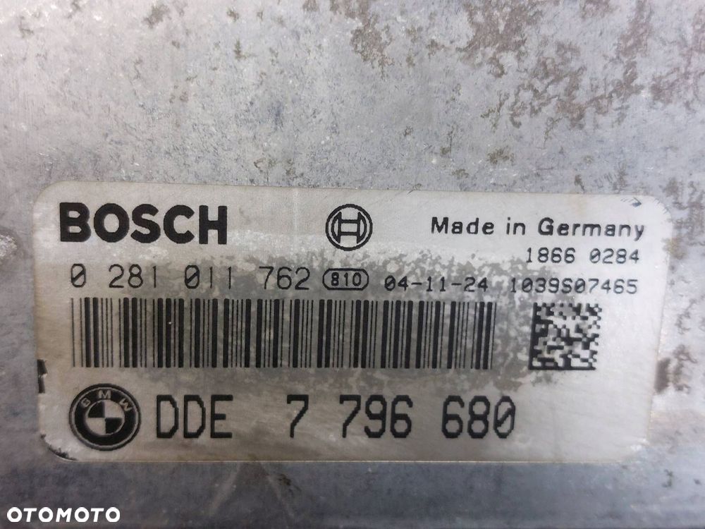 ZESTAW STARTOWY BMW E60 E61 535d 3.0 D M57 7796680 0281011762 - 2