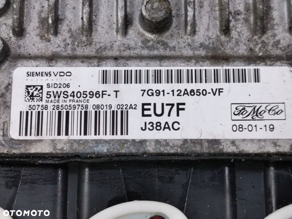 MONDEO MK4 2.0 TDCI 07-14 7G91-12A650-VF KOMPUTER - 2