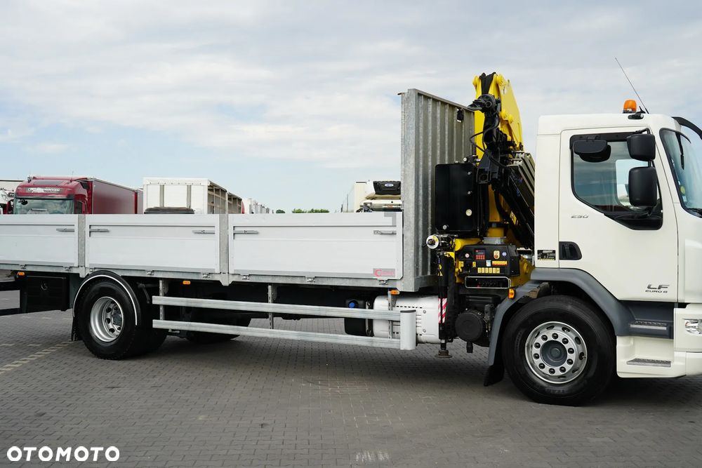 DAF / LF / 250 / SKRZYNIOWY + HDS / HYVA HB-150 / PILOT / ROTATOR - 27