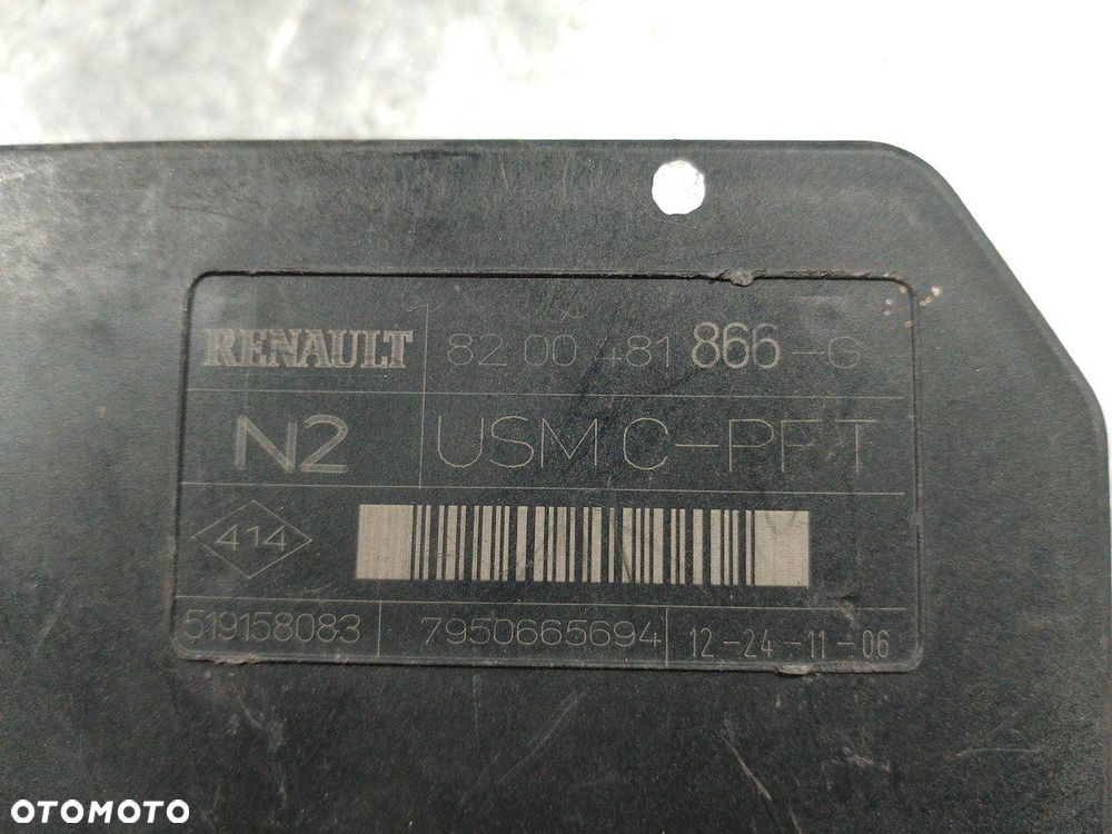 MODUŁ USM RENAULT SCENIC II LIFT 481866-G    USMC-PHT  N2 1.5 DCI - 2