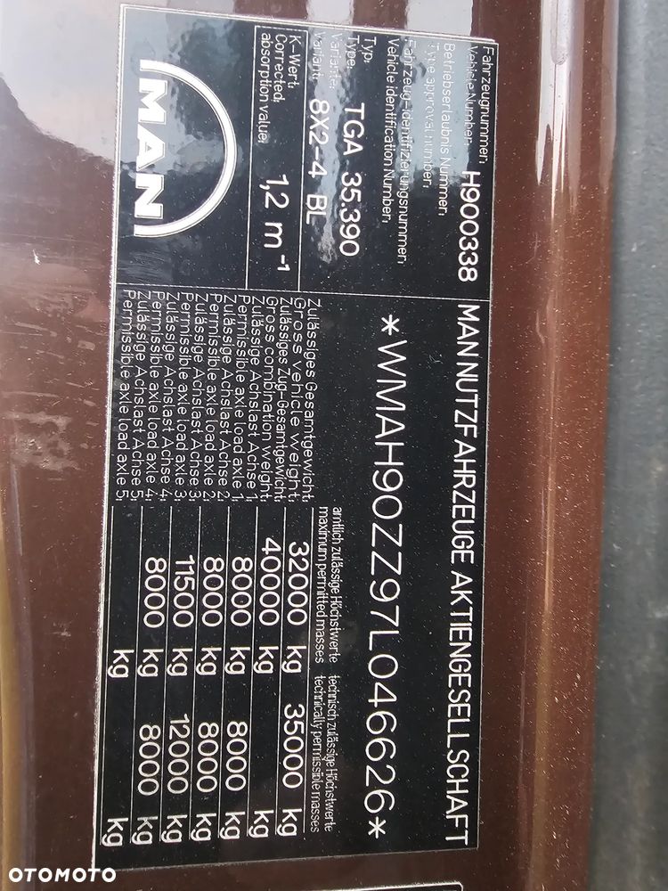 MAN TGA 35.390 EURO IV - 8