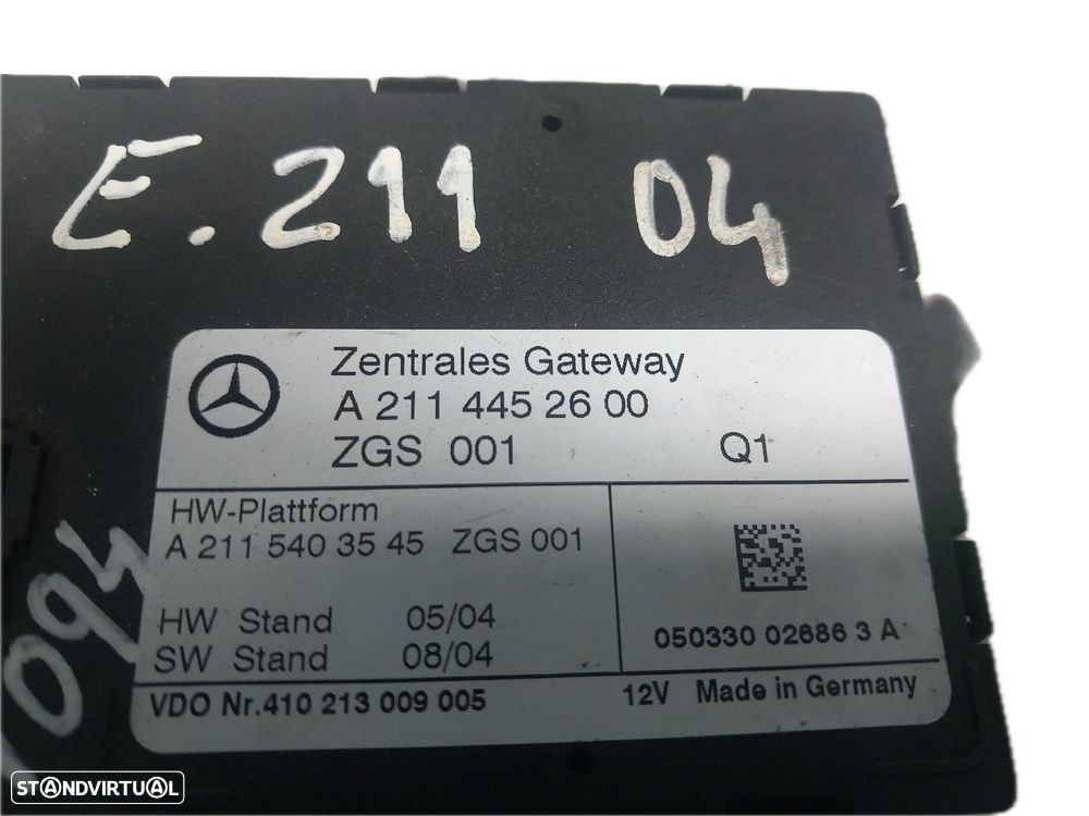 Módulo Eletrónico Mercedes-Benz E-Class (W211) - 3