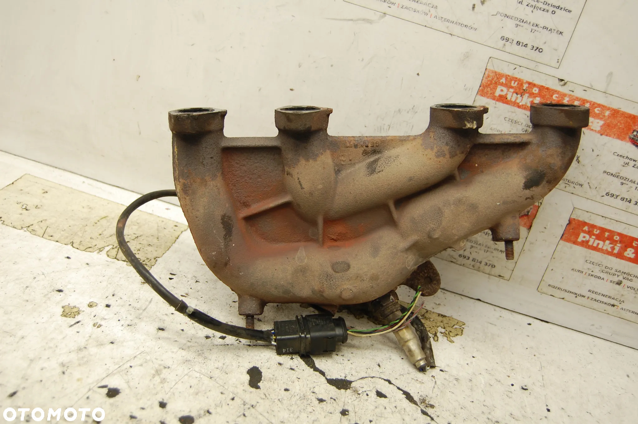 KOLEKTOR WYDECHOWY 06A253033P AUDI A3 8L 1.6 VW GOLF SEAT - 7