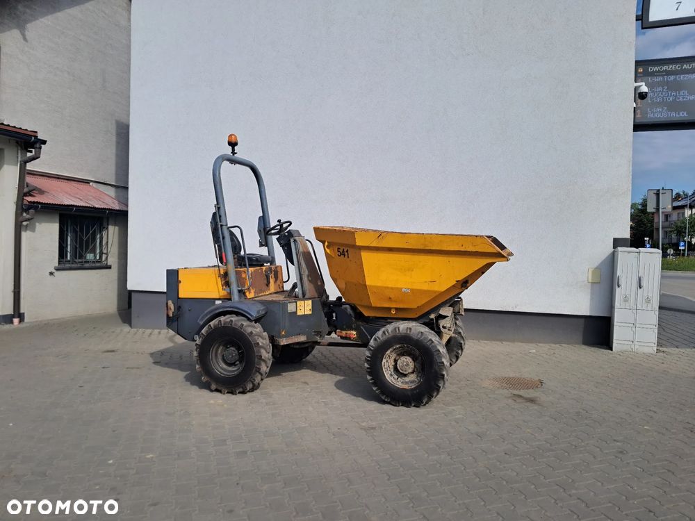 Terex TA3 SH Hydrostat / Automat wozidło budowlane obrotowe 3t tony obrót+kiper światła kierunkowskazy 4x4 silnik Kubota 44 KM mocne jazda szybka / wolna Thwaites 3 Mecalac Jcb 3T-1 3T-2 Ausa D301AHG D350 AHG 4001s DW30 DW60 6 ładne Wacker dw 30 3001s opony ładne 3 6 9 t - 4