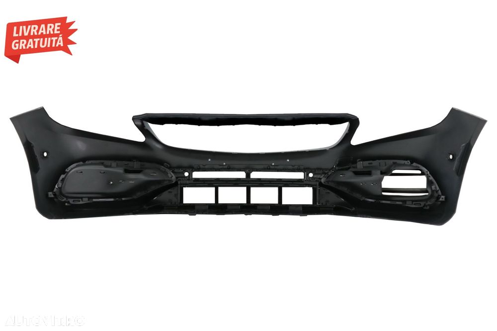 Bara Fata cu Stickere Laterale Gri Inchis Mercedes A-Class W176 (2012-2018) Faceli- livrare gratuita - 5