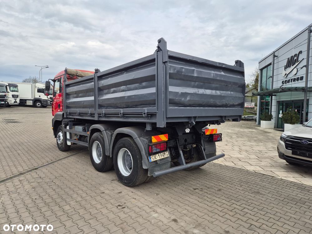 MAN TGA 26.310 6X4 / WYWROTKA / 3 STRONY / MOCNY KIPER / NOWE SPRZĘGŁO / BEZWYPADKOWY / SILNIK D20 / NAJLEPSZA JEDNOSTKA NAPĘDOWA / SERWISOWANY - 11