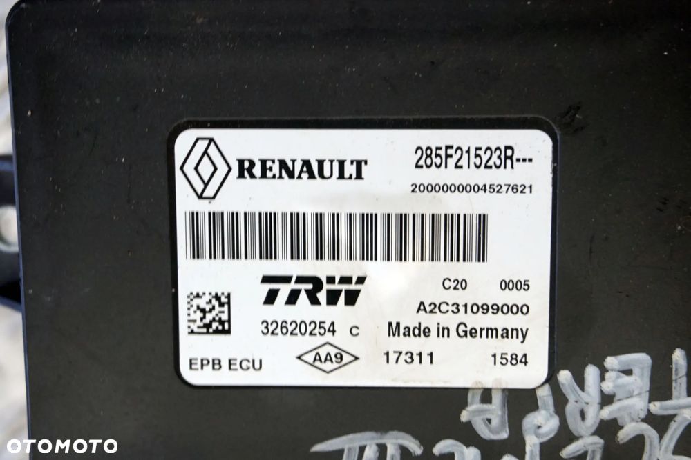 MODUŁ STEROWNIK HAMULCA SCENIC III PH1 285F21523R  RENAULT 2009-2013 - 3