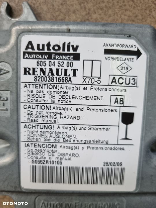 MODUŁ SENSOR PODUSZKI MASTER MOVANO 04-10r. - 3