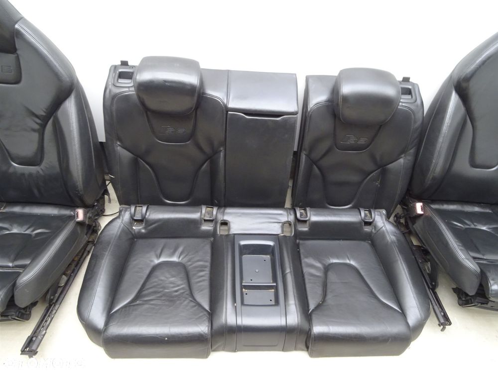Komplet foteli przód kanapa tył tylna kubełki 8t0881105e audi s5 8t coupe - 3