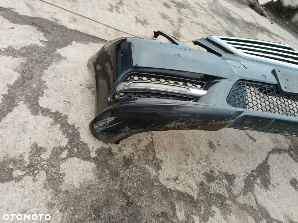 MERCEDES E KLASA W212 ZDERZAK KOMPLETNY PRZEDNI AMG PDC XENON 197 - 4