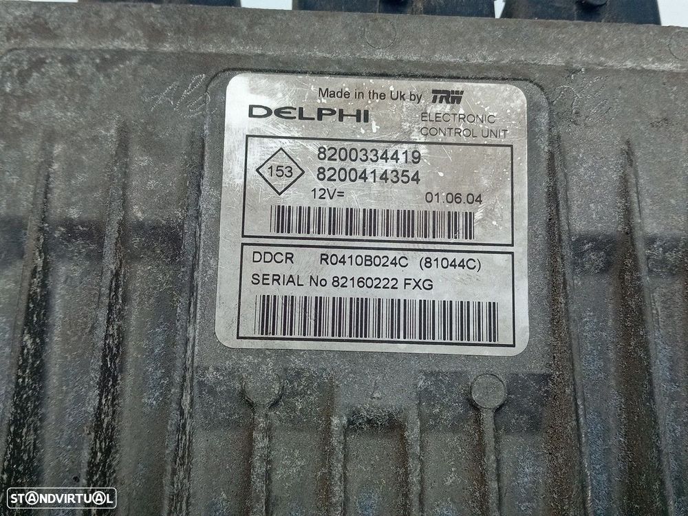 Centralina motor / ECU RENAULT Megane II Break Société (KM_) - 5