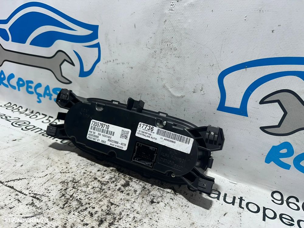 .Modulo Controlo Climatronic Sofagem Digital Ar Condicionado AC Original Fiat 500L 735579710 2012 - 2022 - 6