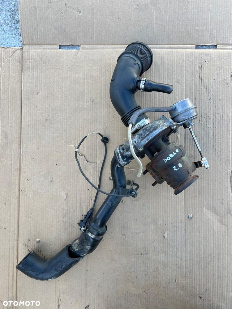 Turbosprężarka turbina Fiat Doblo II 2.0 OM 55225012  54399700093 - 1