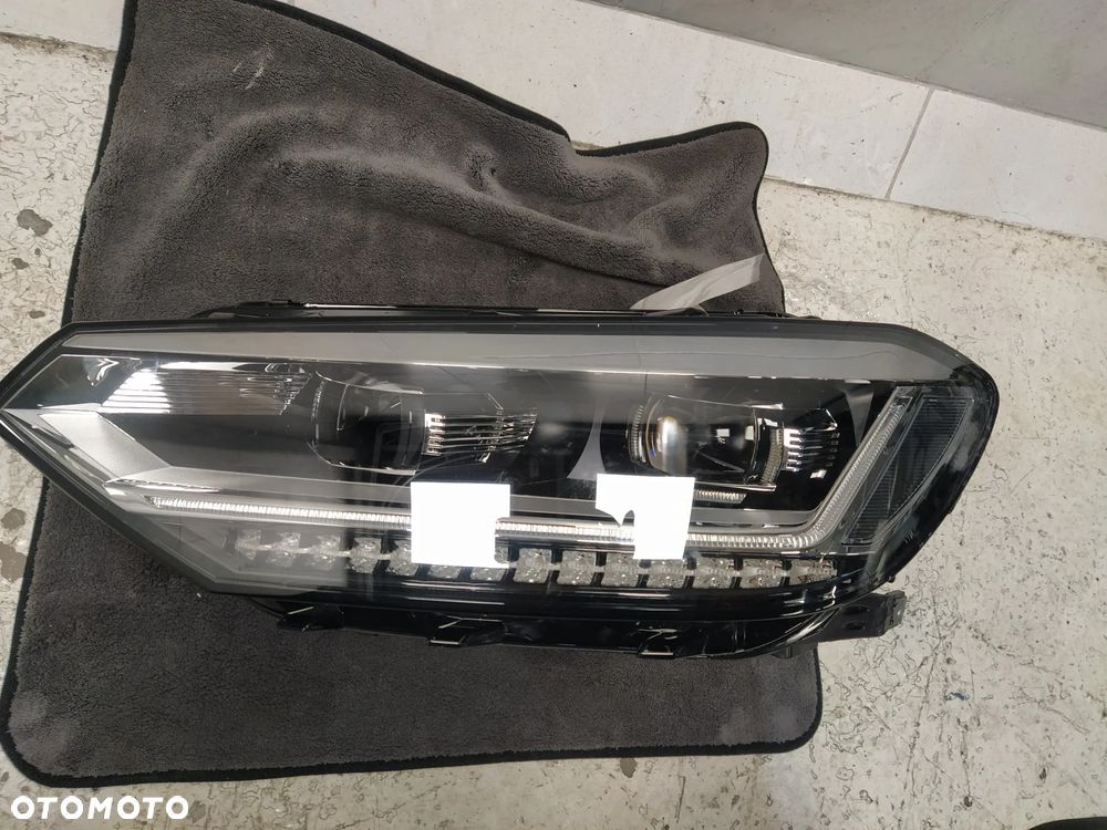 VW TOURAN 5TB 15- LAMPY LAMPA REFLEKTORY REFLEKTOR PRZÓD PRZEDNIE FULL LED PRAWA LEWA PRZETWORNICA ORYGINAŁ - 3