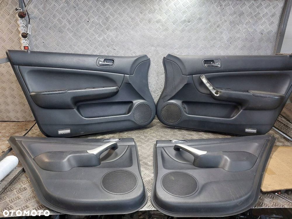 BOCZEK BOCZKI DRZWI KOMPLET HONDA ACCORD VII SKÓRA - 1