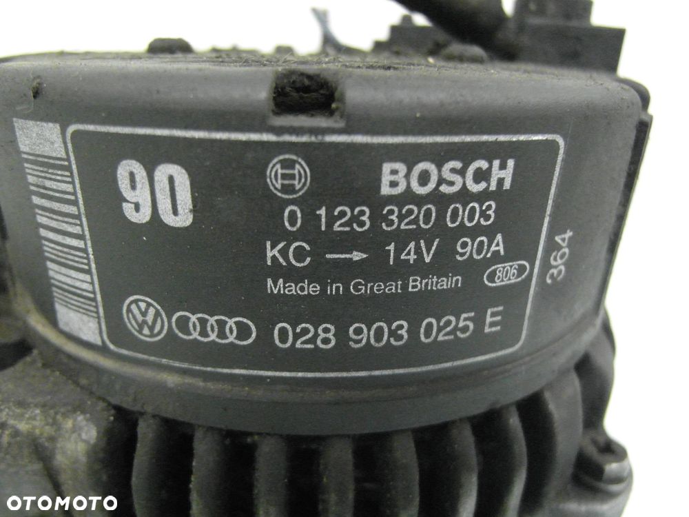 ALTERNATOR AUDI 80 B4 1.9 TDI 0123320003 028903025E - 4