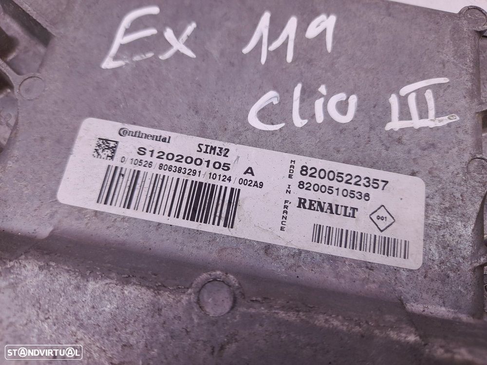 Centralina motor / ECU RENAULT Clio III (BR0/1, CR0/1) - 3