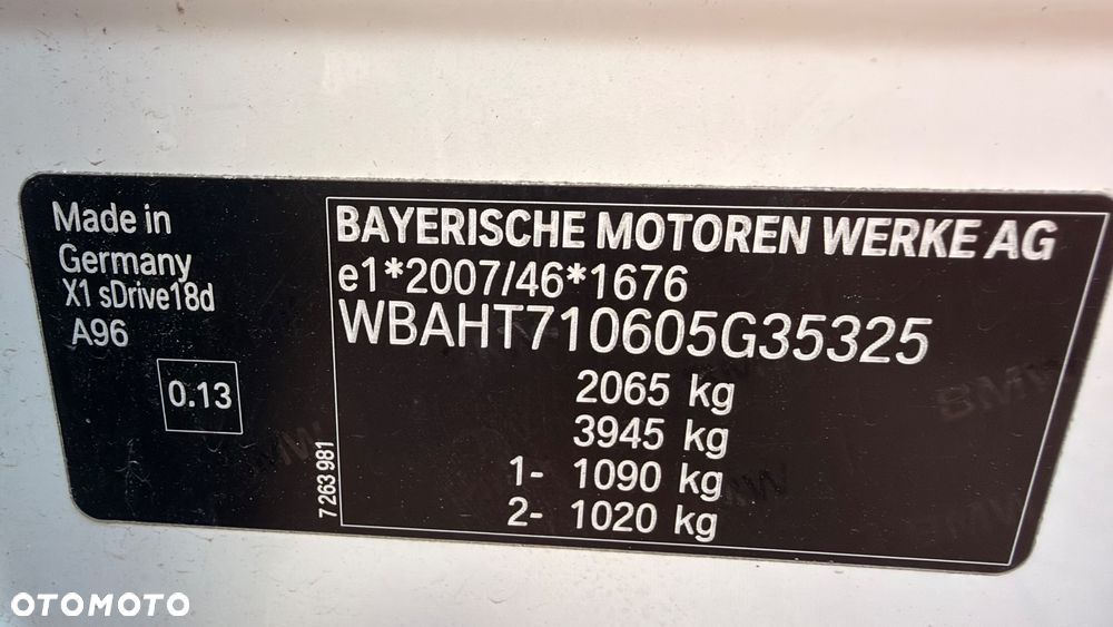 BMW X1 sDrive18d Advantage sport - 25