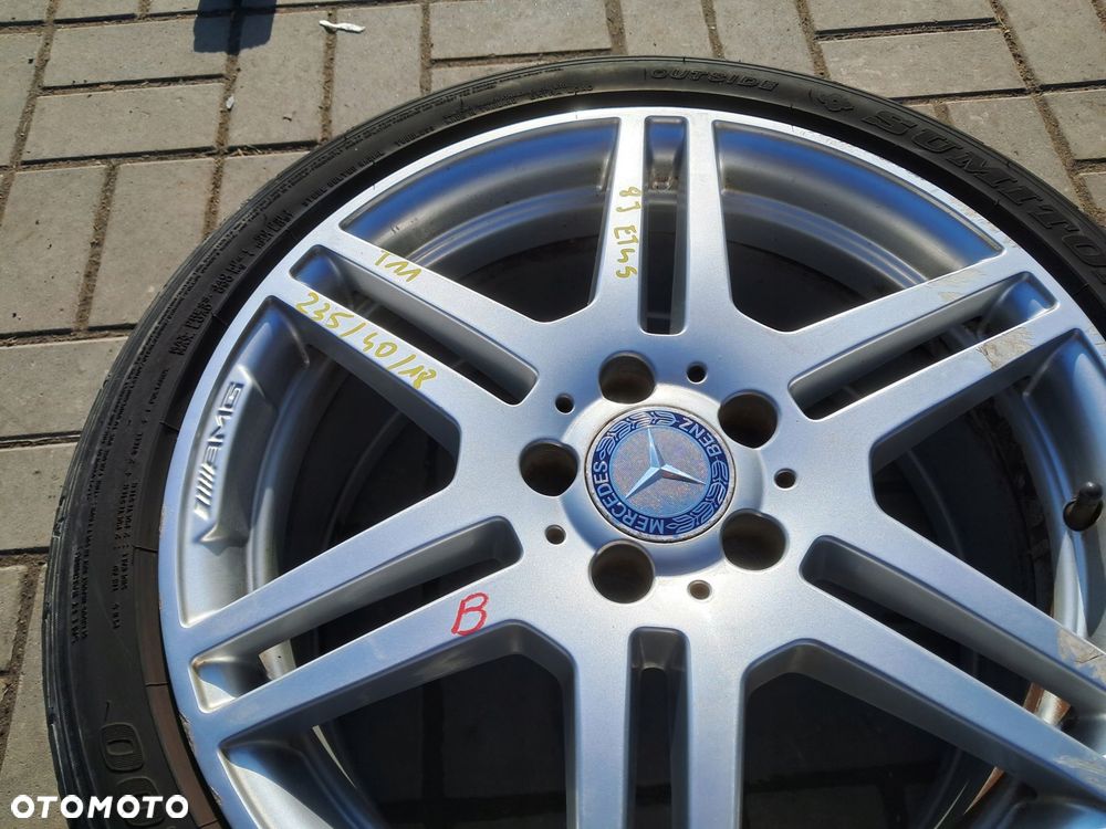 mercedes-benz e klasa w207 felgi aluminiowe 18" amg koła lato - 7