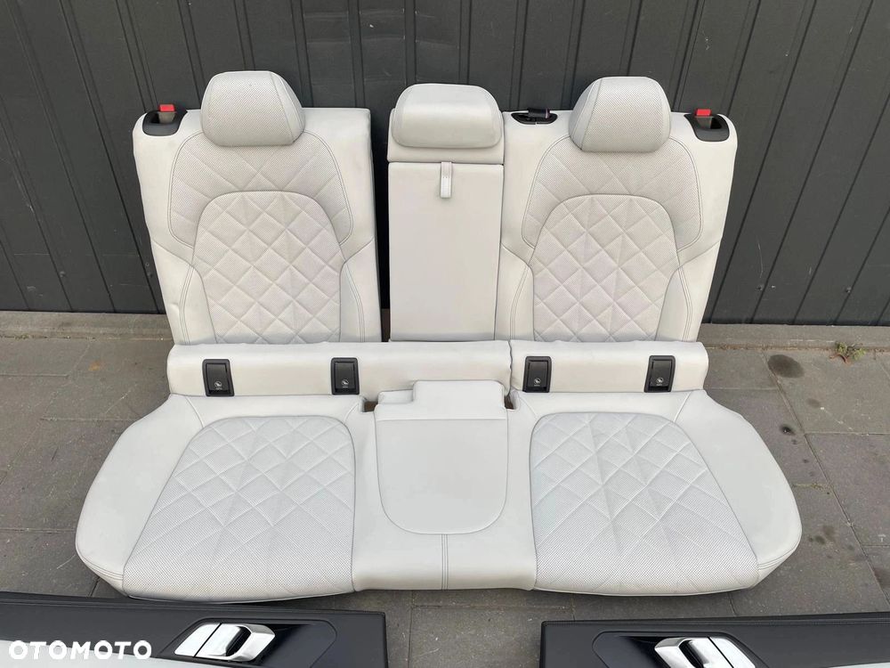 FOTELE TAPICERKA BOCZKI KANAPA TUNEL BMW X6 G06 SENSAFIN SILVERSTONE GRZANE - 10