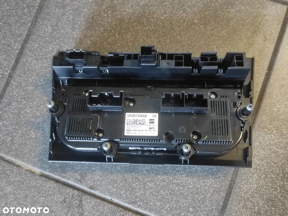 PANEL KLIMATYZACJI CLIMATRONIC AWARYJNY SEAT LEON 3 5F0907426AD WYSYŁKA !!!! - 4