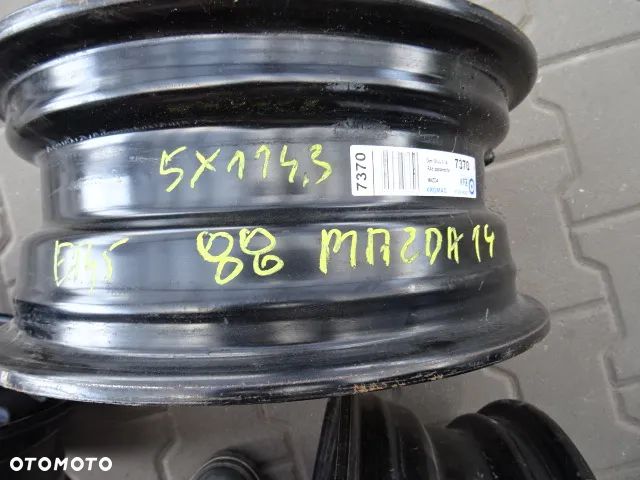5x114,3x67 5,5Jx14 ET45 MAZDA na sztuki - 6