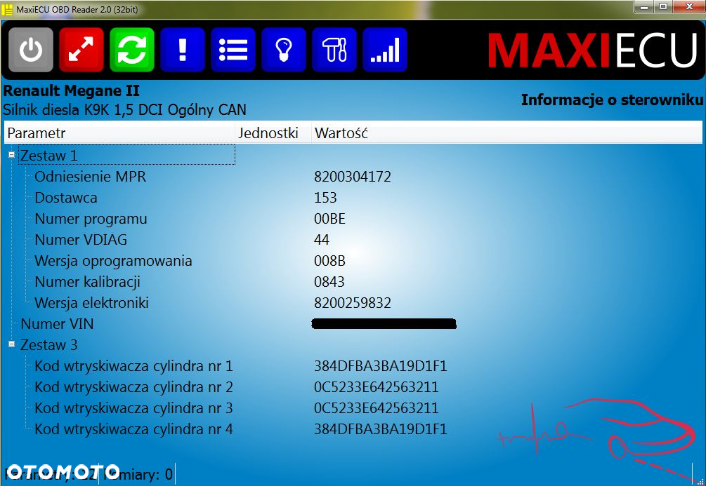 Mercedes - pełna diagnostyka. Polski program MAXIECU + interfejs MAXIECU Wi-Fi + BT - 9