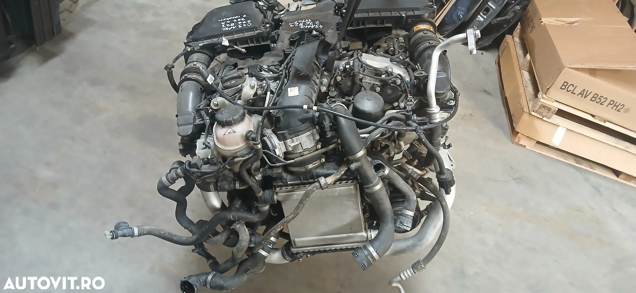 Motor 276823 Mercedes C43 AMG 3.0 v6 367 cp 2017 - 8