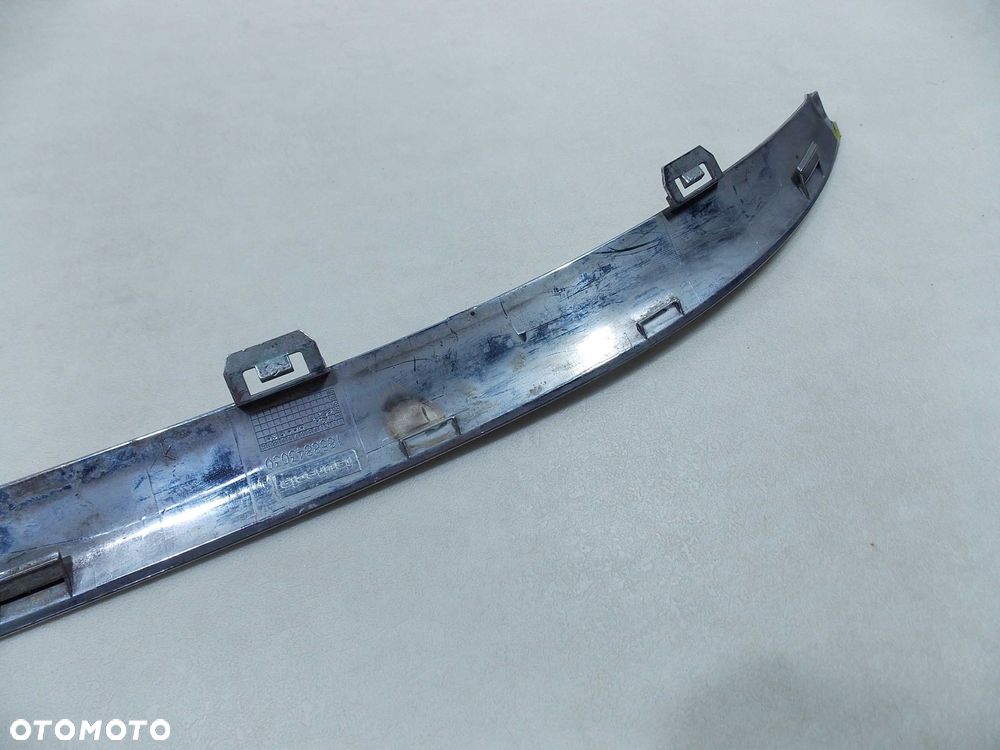 PEUGEOT 607 LIFT 05- LISTWA CHROM ZDERZAKA PRZOD 9649005477 - 6