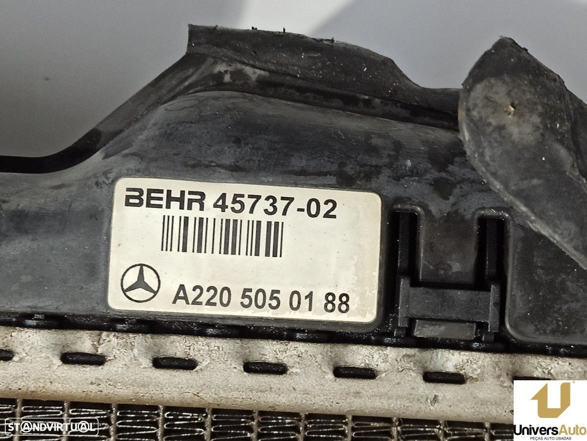 RADIADOR DE ÁGUA MERCEDES CLASE S (W220) BERLINA 320 CDI (220.025) - 6