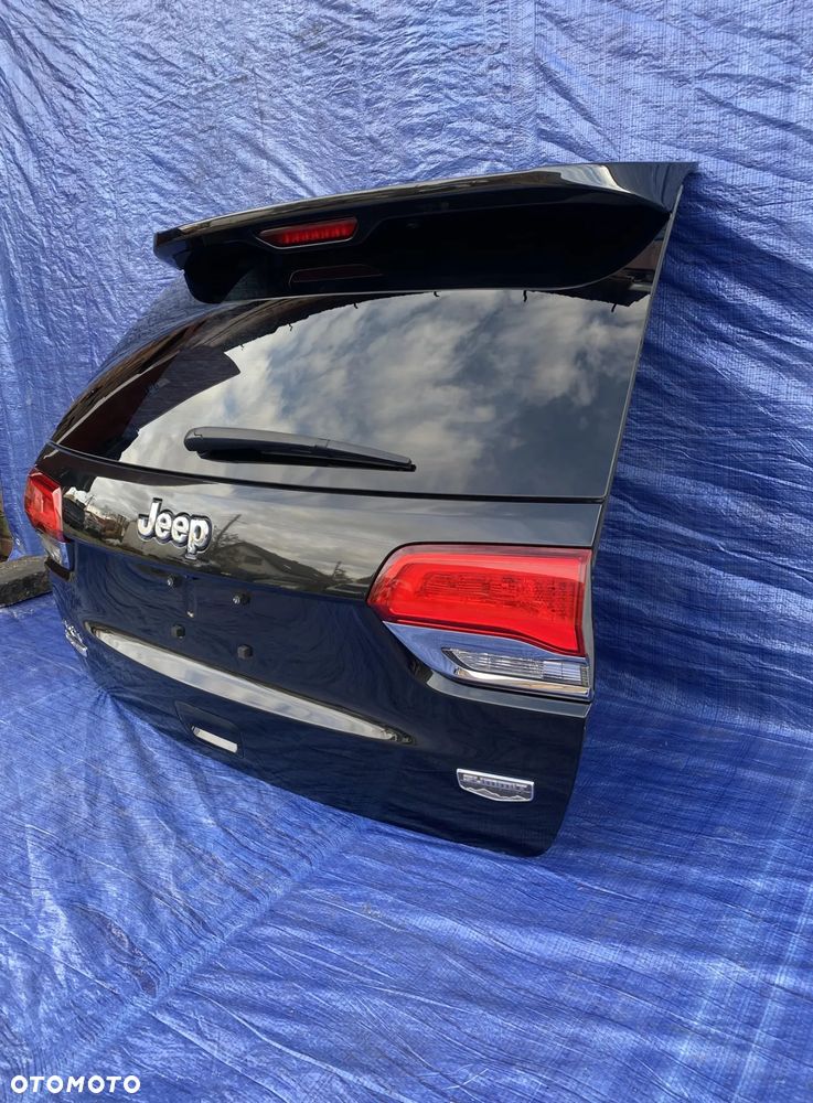KLAPA POKRYWA TYŁ TYLNA BAGAŻNIKA KOMPLETNA CZARNA PXR JEEP GRAND CHEROKEE WK2 LIFT SUMMIT EUROPA - 5