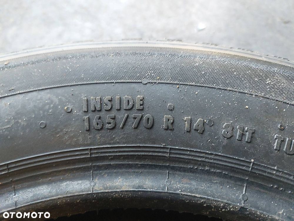 OPONY LETNIE 2 SZT 165/70R14 2014R 2010R CONTINENTAL CONTIECOCONTACT 3 - 4