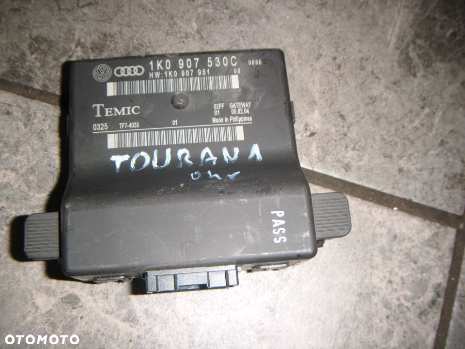 vw touran 1  04r moduł getaway 1k0907530c - 1