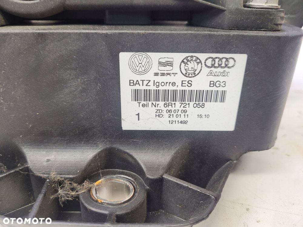 PEDAŁY STELAŻ AUDI A1 VW SEAT SKODA 6R1721058 - 5