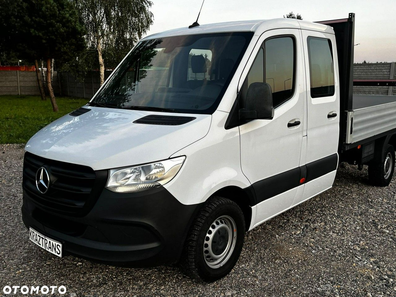 Mercedes-Benz Sprinter 316 CDI automat MAX burtowy skrzynia Doka brygadiera 6-cio miejscowy z Niemiec 3,4m paka 2020 model - 13