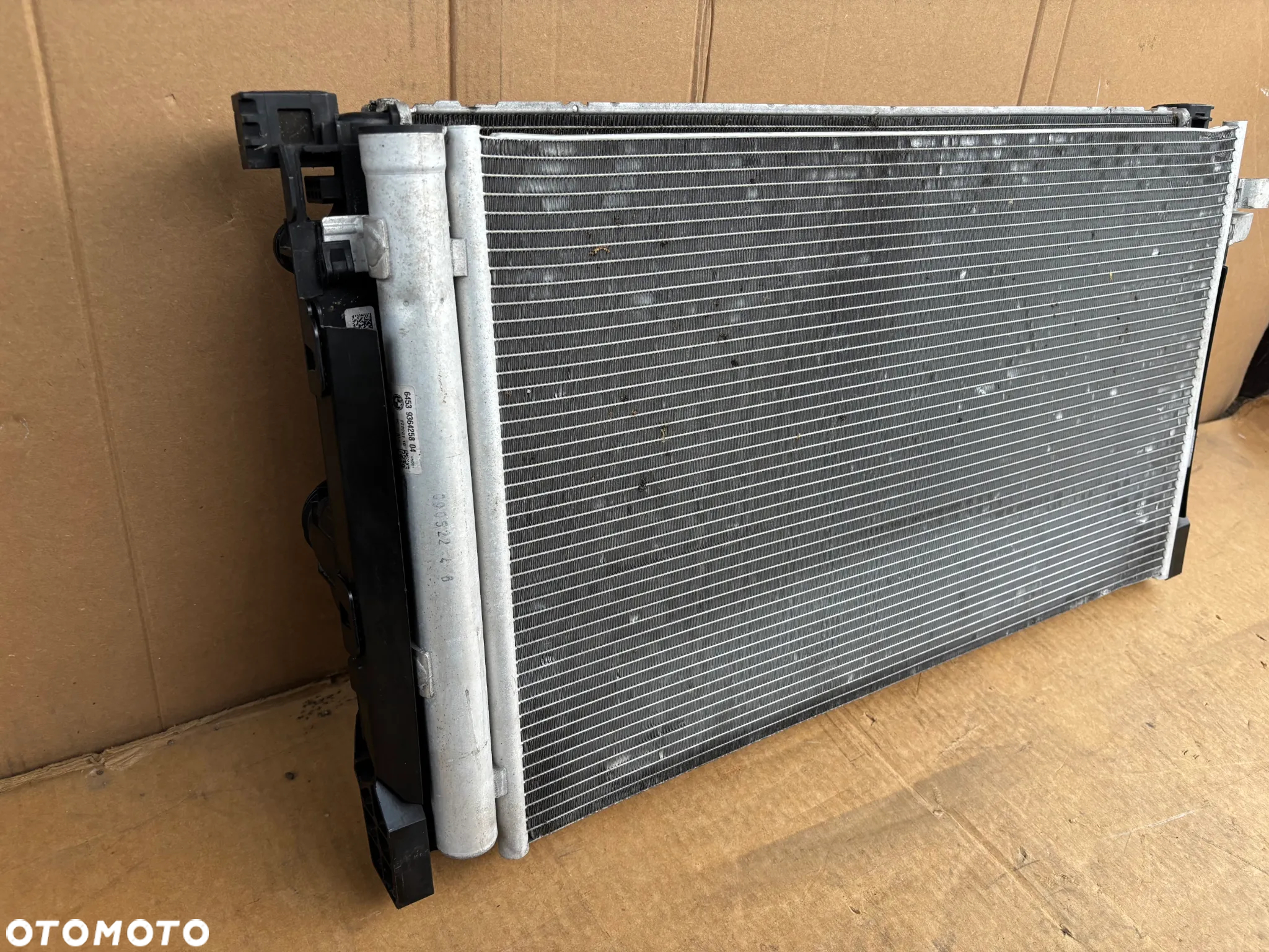 CHŁODNICA WODY KLIMATYZACJI CHŁODZENIA SILNIKA ORYGINALNA BMW 7 G11 G12 5 G30 G31 DIESEL 2.0 3.0 G32 8590047 9364258 - 2