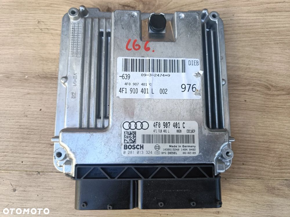 AUDI A6 C6 2.7 TDI KOMPUTER STEROWNIK SILNIKA 4F0907401C - 1