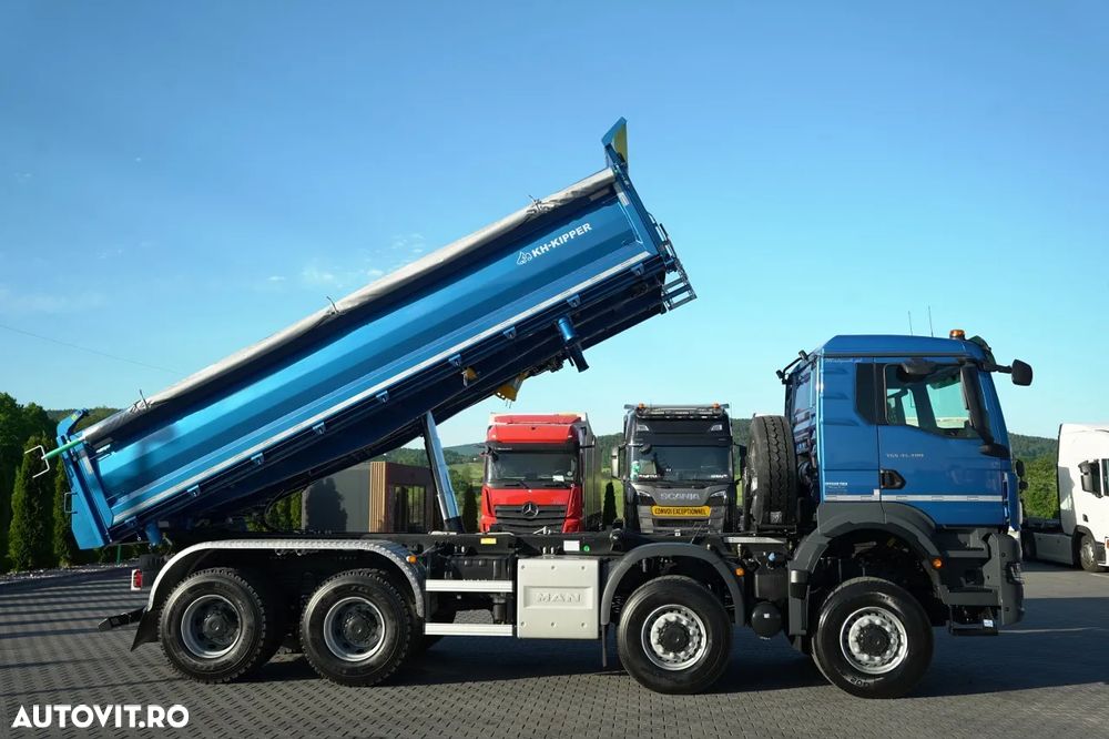 MAN TGS 41.480 / 8X6 / BASCULATOR 3 LATE / BORDMATIC / KH KIPPER / AUTOMAT / NOU / 2026 / - 9