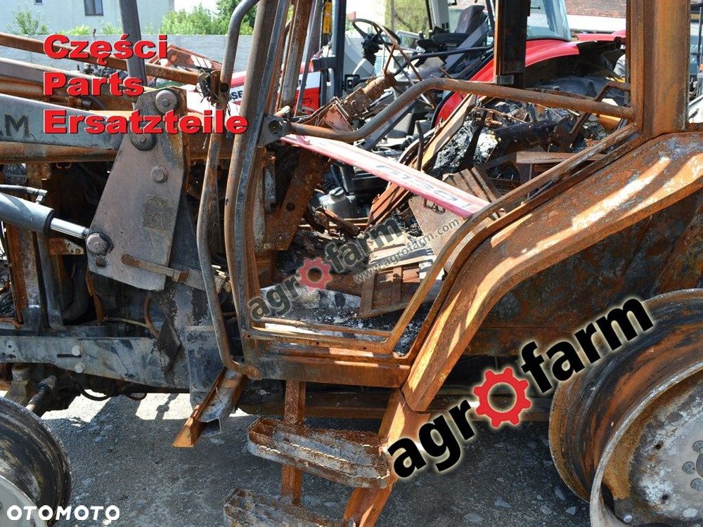 Massey Ferguson 6130 części, skrzynia biegów, oś - 4