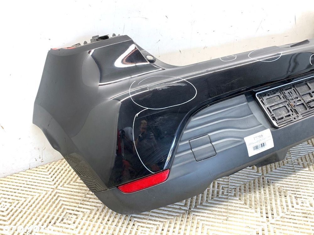 ZDERZAK TYŁ  RENAULT CLIO IV (BH_) 2012 - 2022 1.5 dCi 75 55 kW [75 KM] olej napędowy 2012 - 2022 - 2
