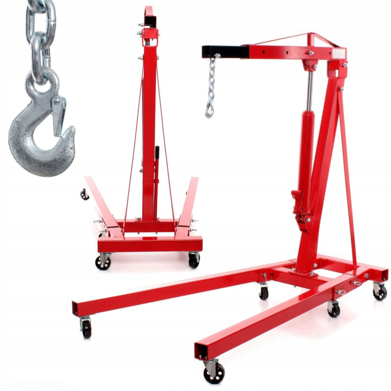 KRAFTDELE ŻURAW WARSZTATOWY 2T PODNOŚNIK 2000KG STABILNY I SOLIDNY KD320 - 14