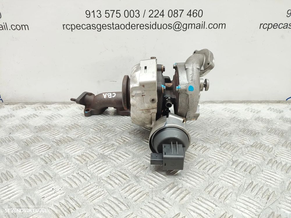 Turbo Original KKK VAG VW Volkswagen Audi Seat Skoda 2.0 TDi CBA 140cv BV43B0139 03L253016F - 7