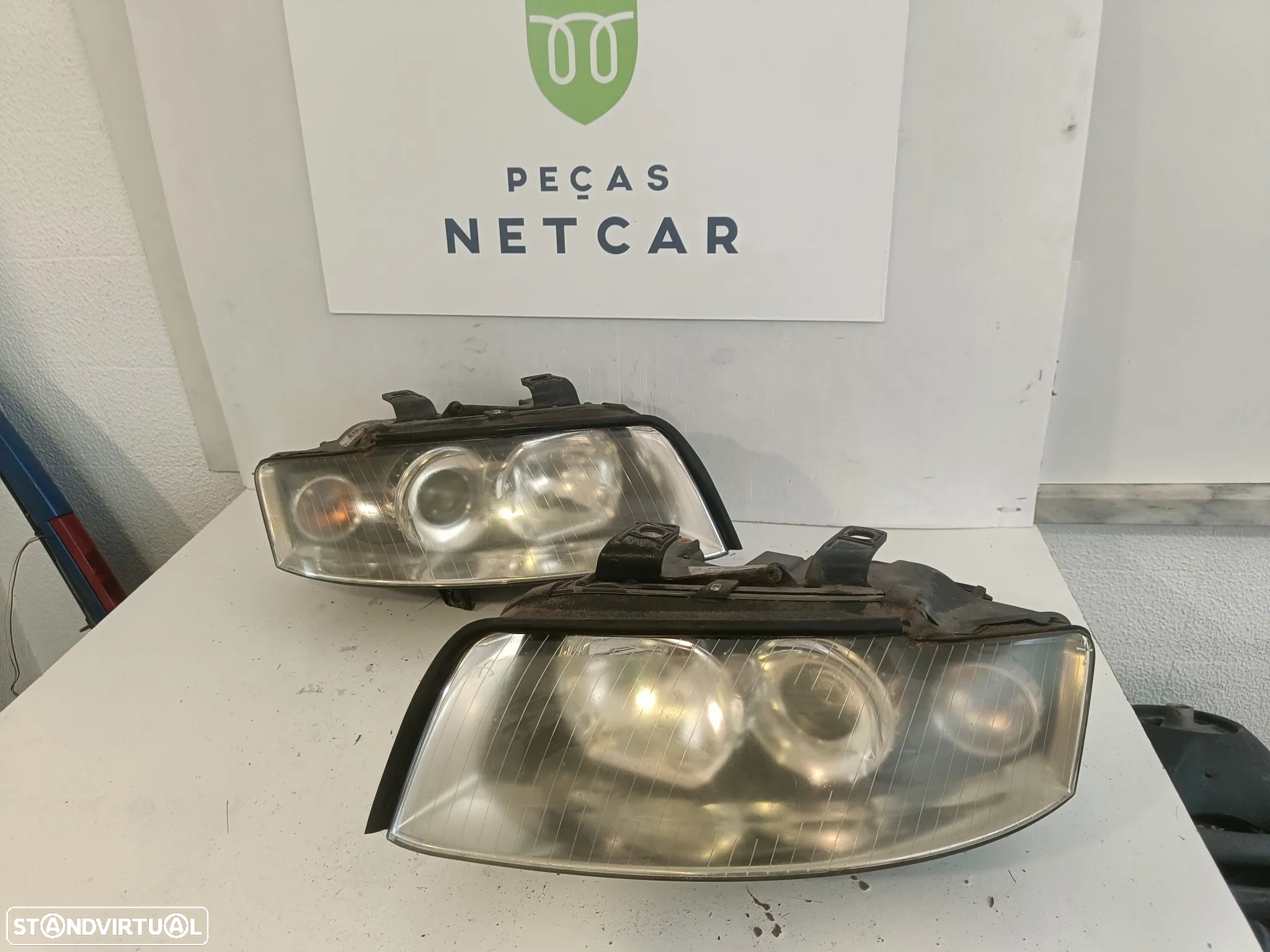 Farol optica Audi A4 B6 2003 - 4